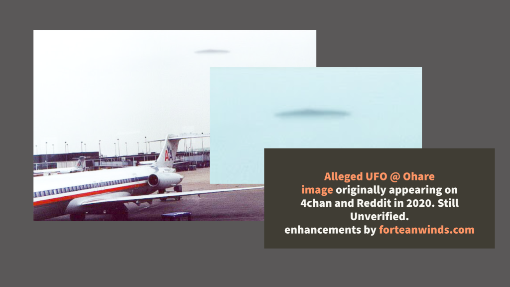 Alleged UFO sighting at Ohare